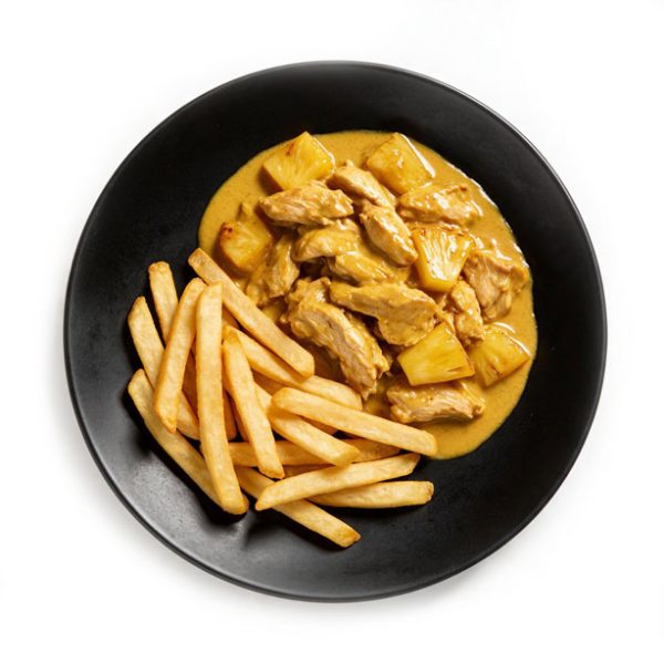 Pouletgeschnetzeltes Curry