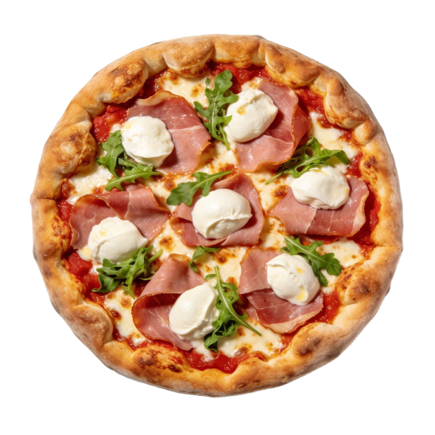 Frisch gebackene italienische Pizza im Fratelli Restaurant Dinhard